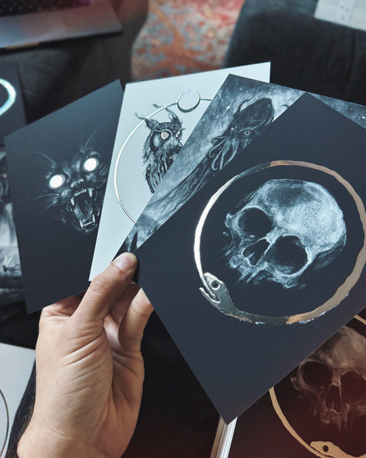 Silver Foil Prints