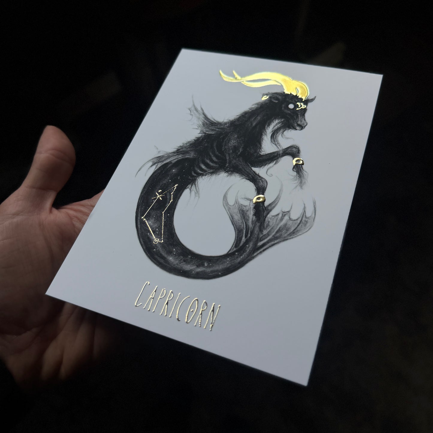 Zodiac Foil Prints
