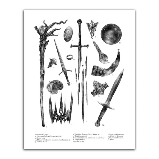 Curiosities, Relics, & Trinkets from the Lands of MIddle Earth