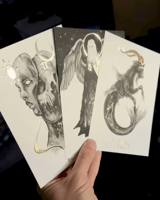 Zodiac Foil Prints