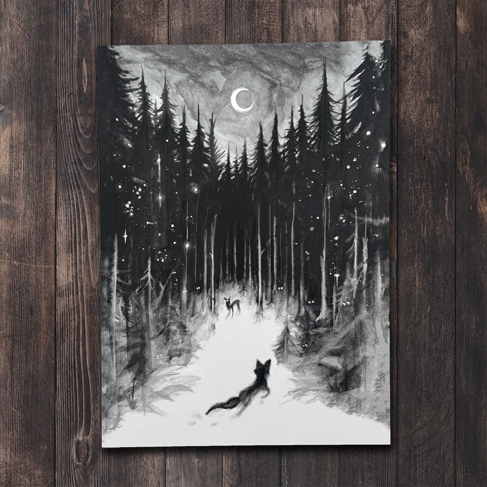 Silver Foil Prints