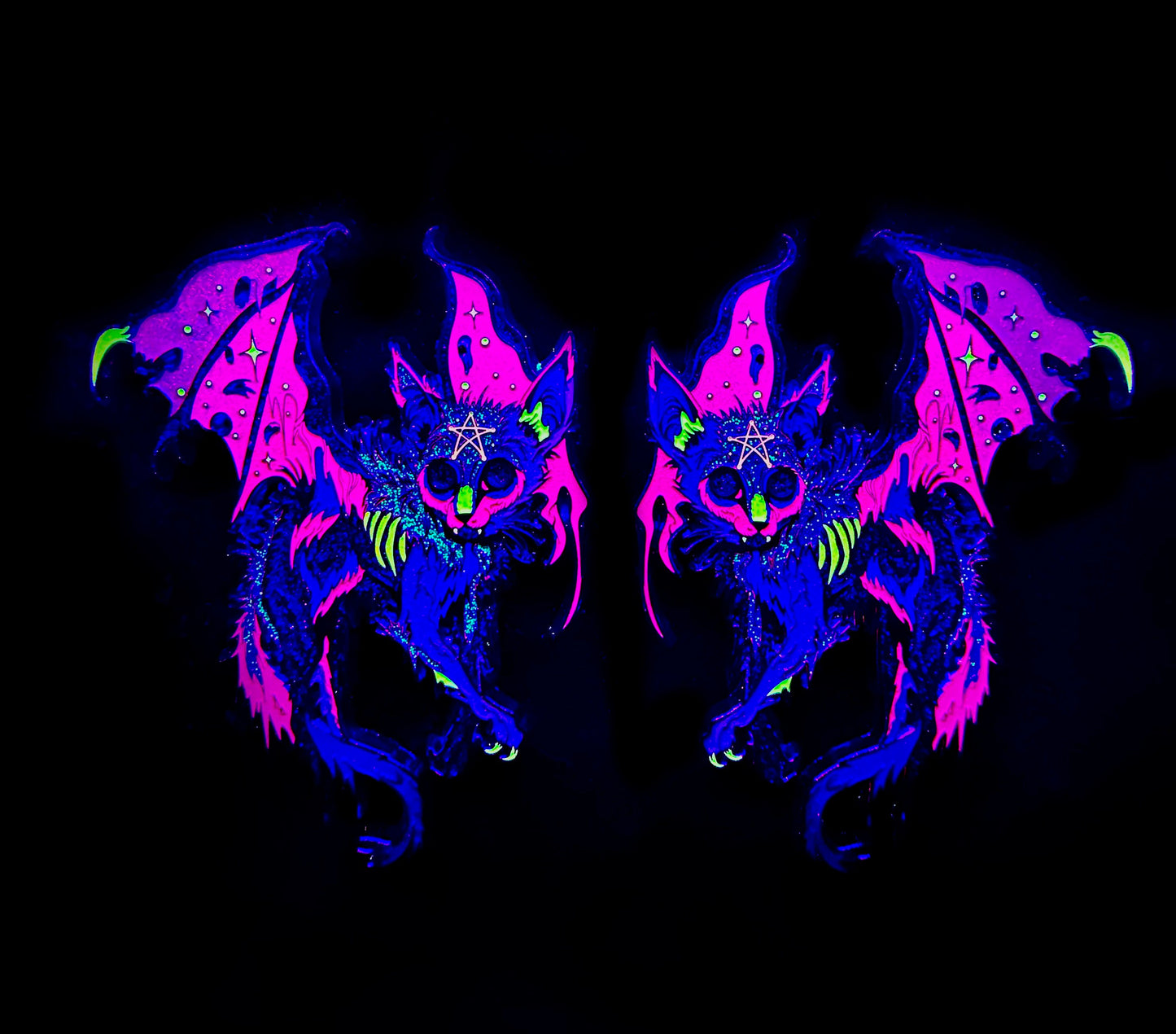 slanted enchantment (b grade), enamel pin