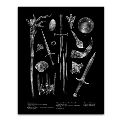 Curiosities, Relics, & Trinkets from the Lands of MIddle Earth