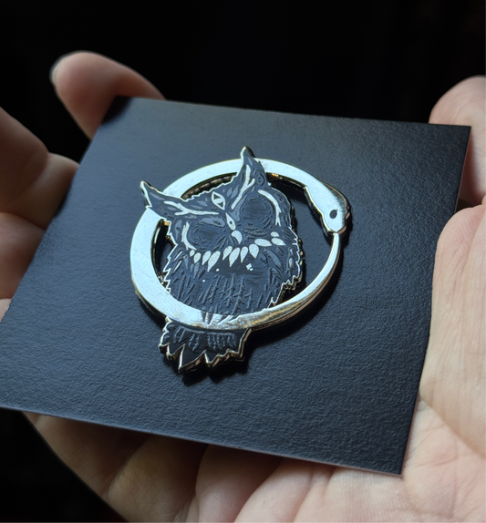 Eyeless Enamel Pin