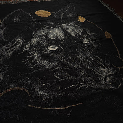 Wading thru the Phases, tapestry blanket