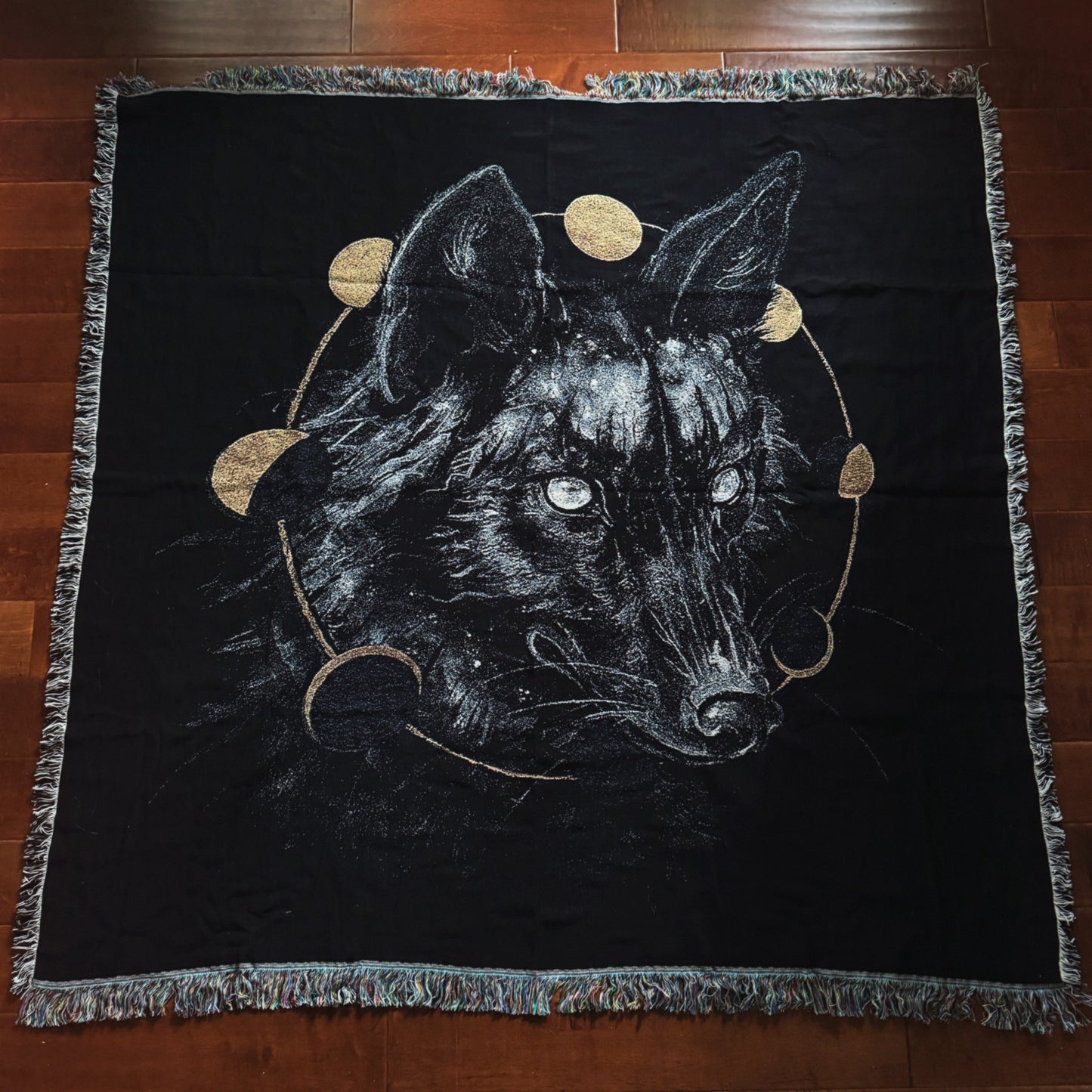 Wading thru the Phases, tapestry blanket