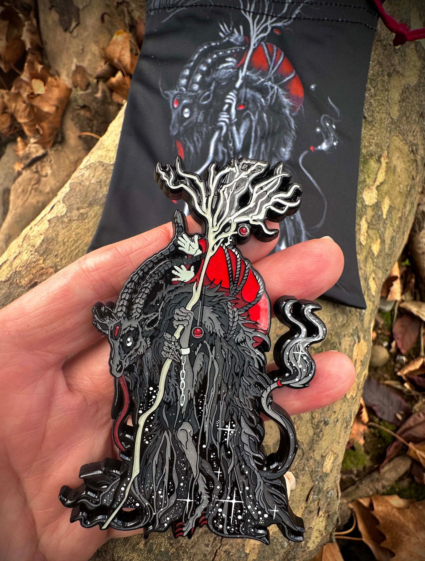 yule lord, collectors enamel