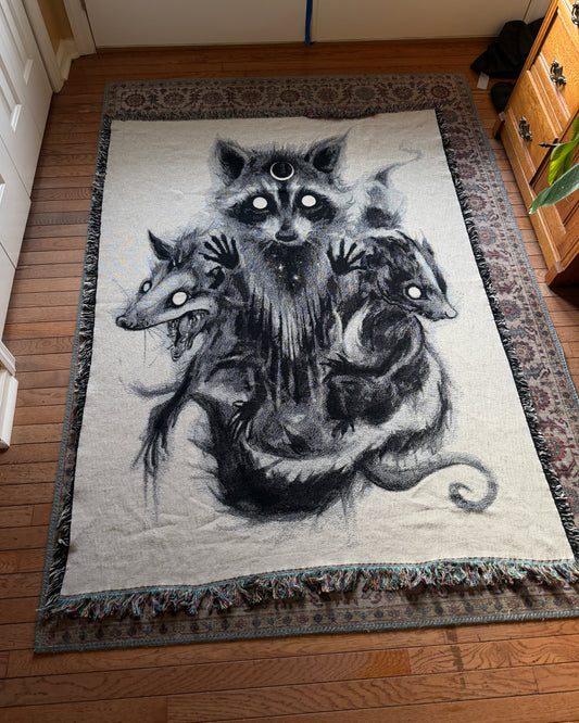 Lords of the Landfill, tapestry blanket