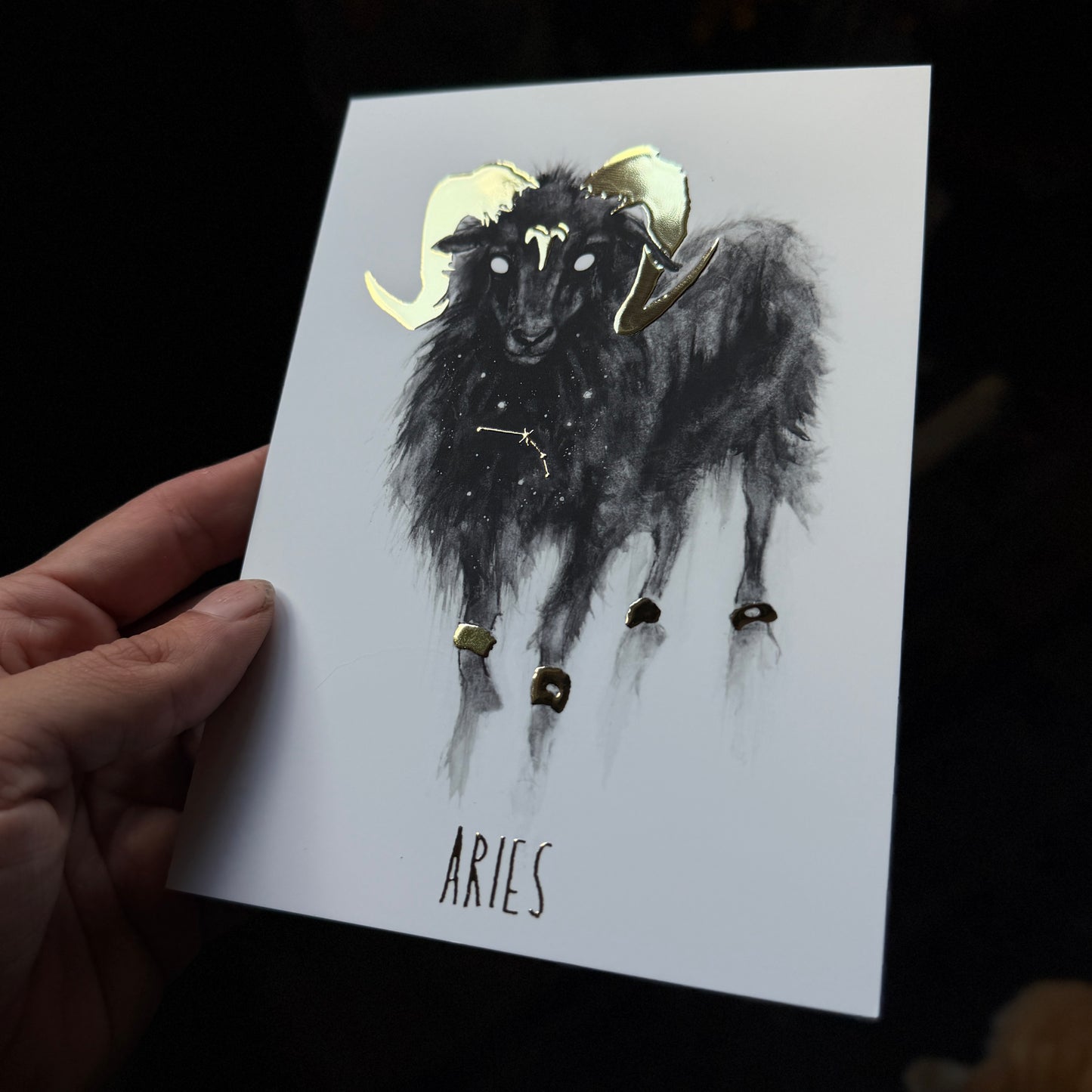 Zodiac Foil Prints