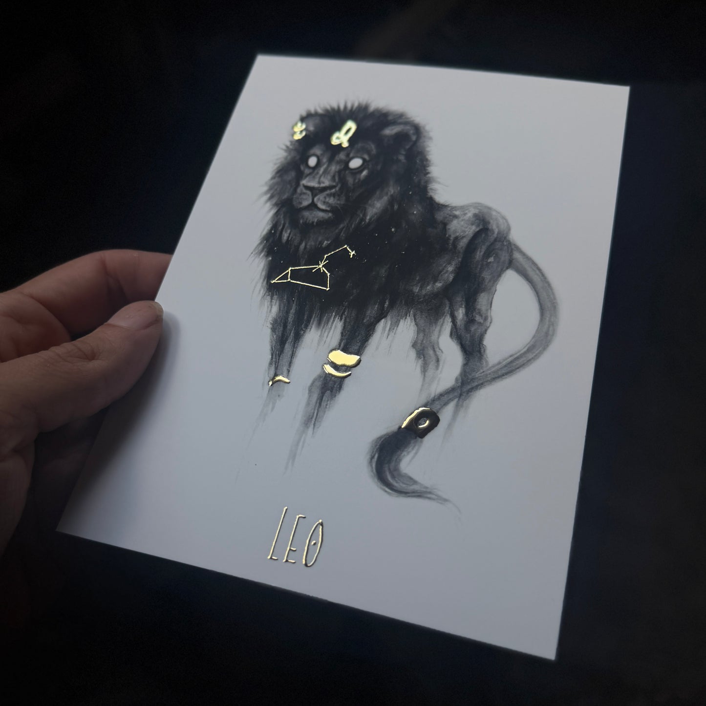 Zodiac Foil Prints