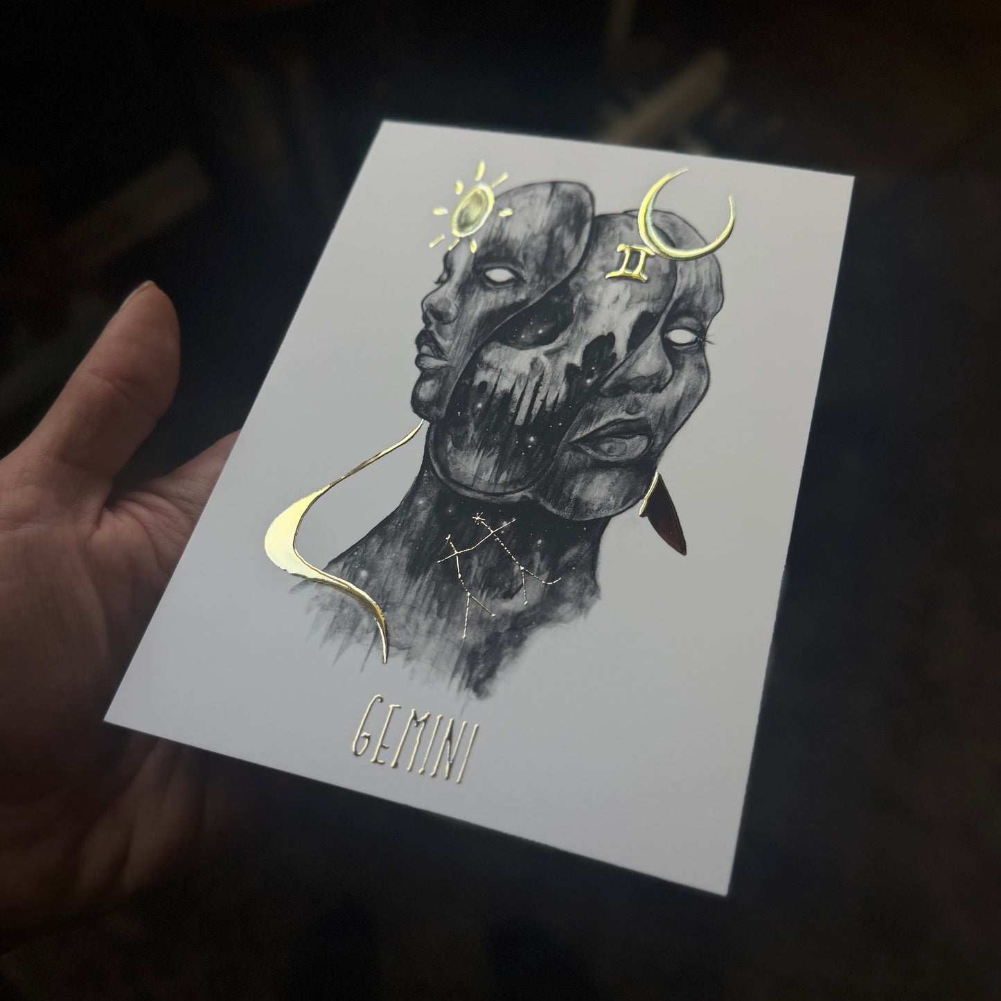 Zodiac Foil Prints