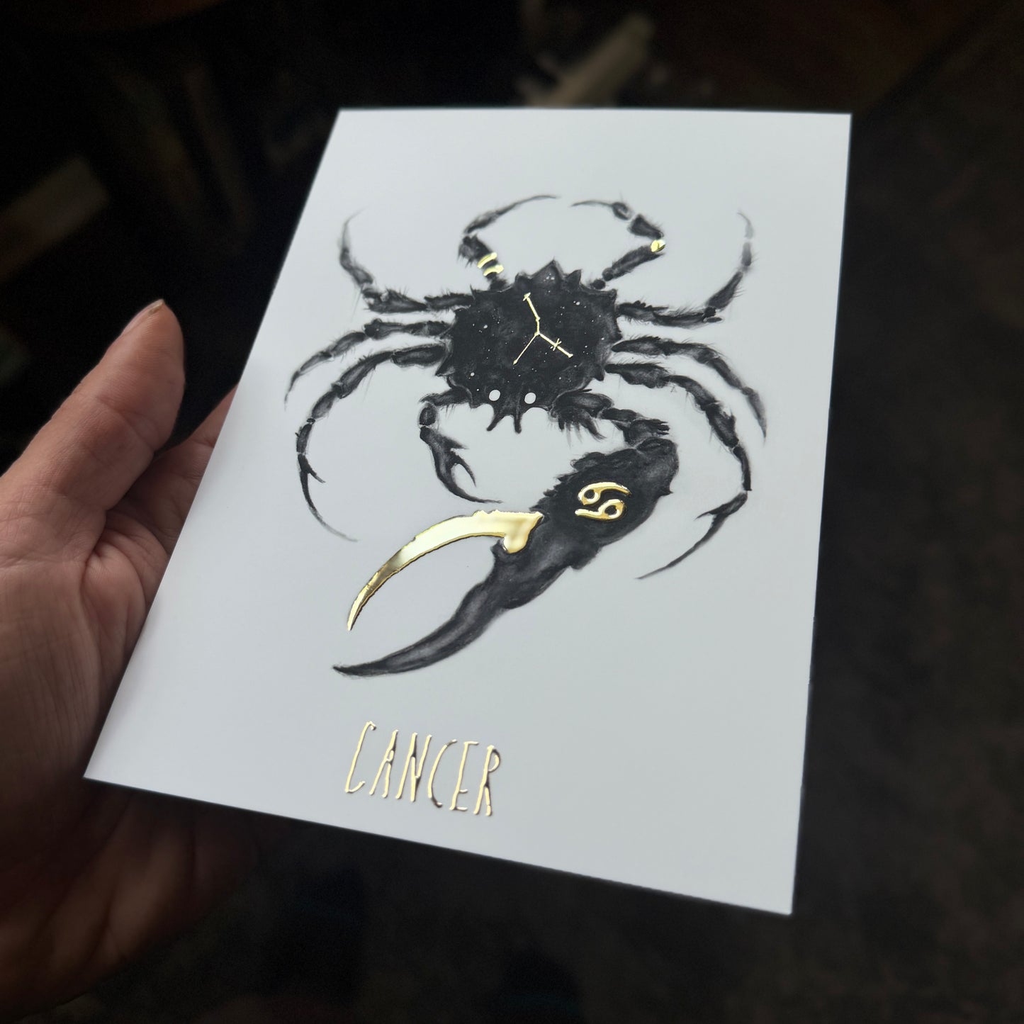 Zodiac Foil Prints