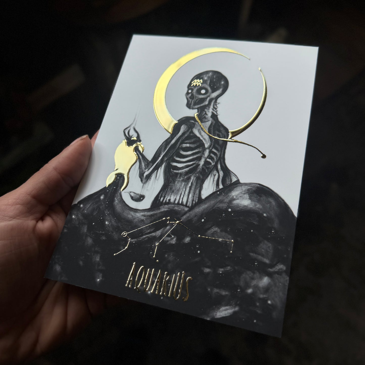 Zodiac Foil Prints