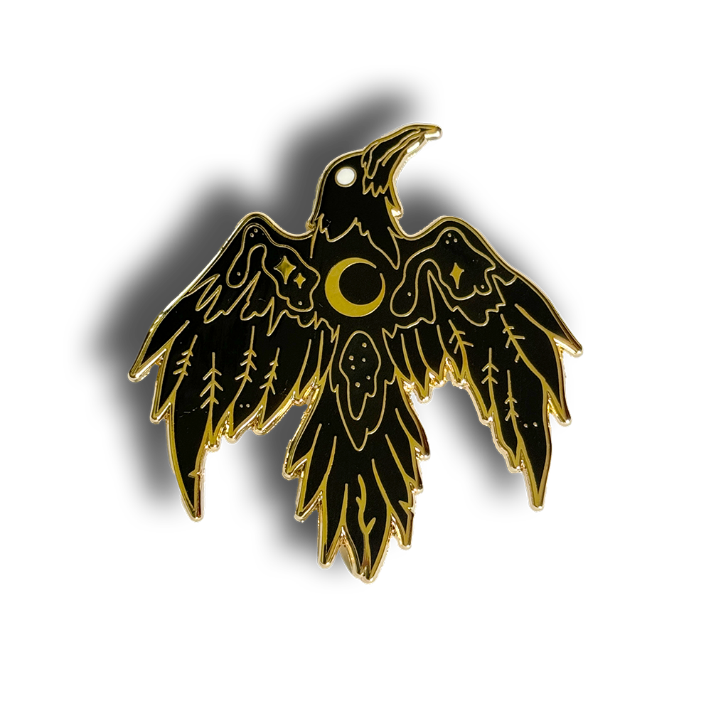 Halcyon Enamel Pin