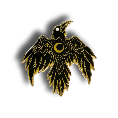 Halcyon Enamel Pin