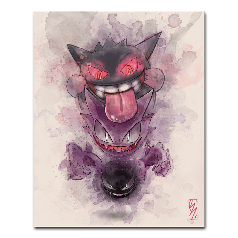 Gastly Evolution Line